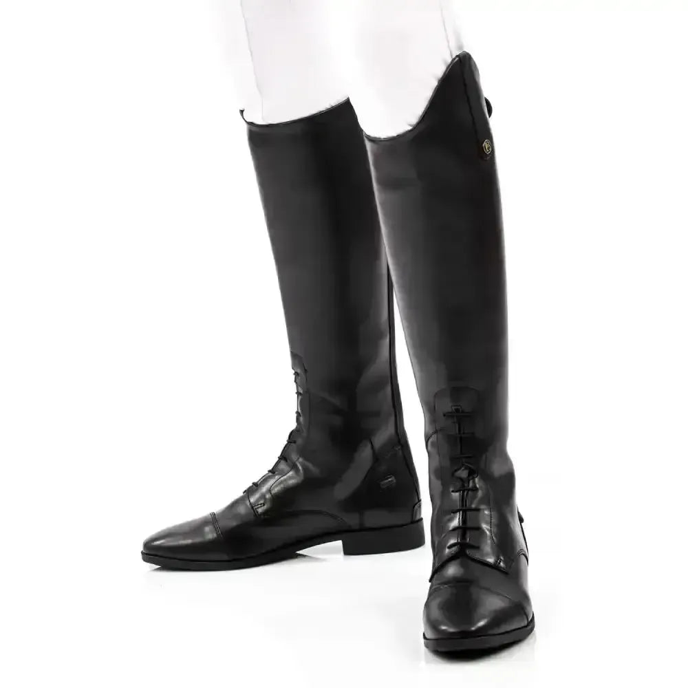 Brogini Albareto Easy-Care Field Boots (4.5) 37 SlIm Black Long Riding Boots