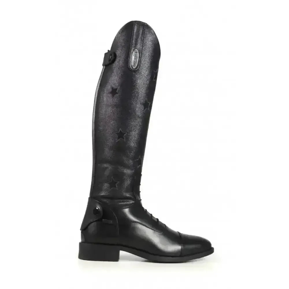 Brogini Kb13 Carina Piccino Childs Long Riding Boots Size 31 - 12 Black Long Riding Boots