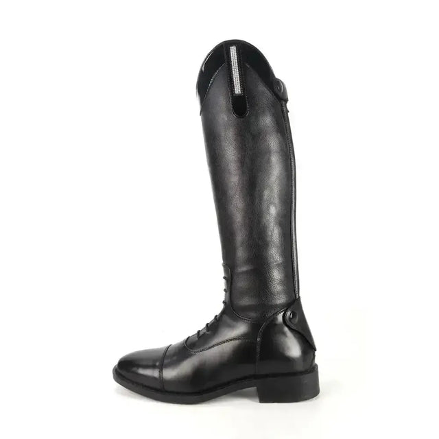 Brogini KB44 Kids Como Piccino Patent Top Boots BLACK 31 EU / 12 STANDARD Long Riding Boots