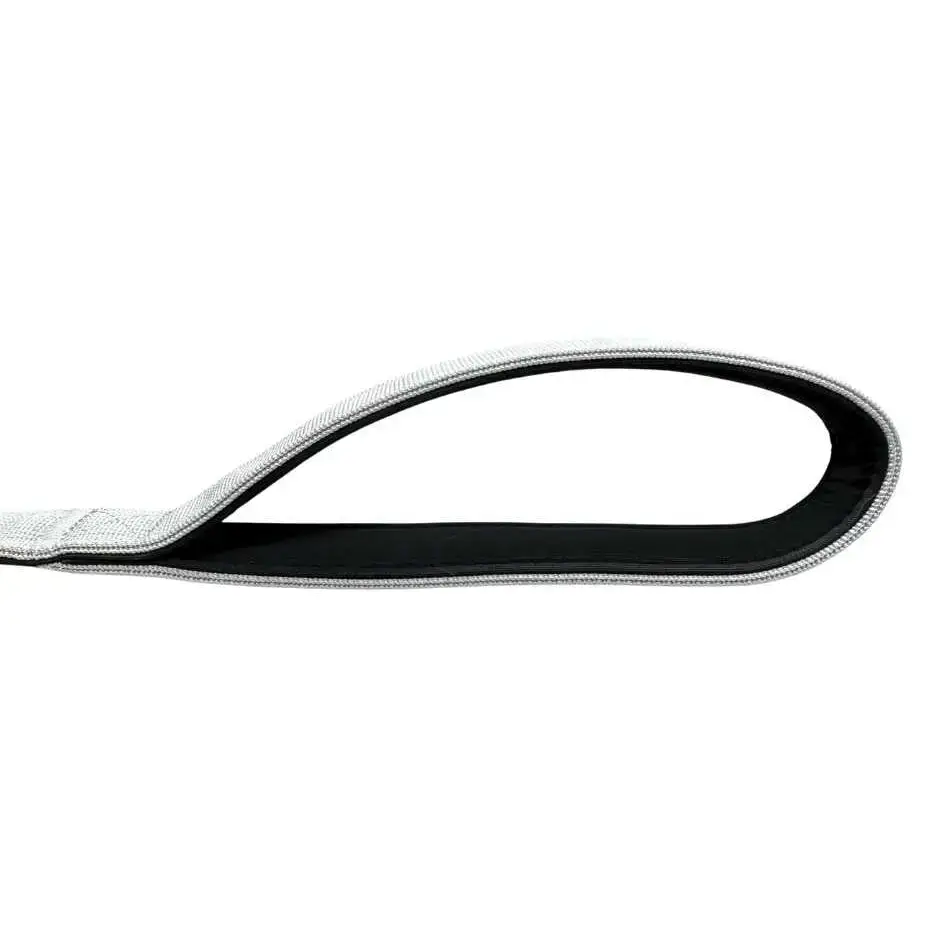 BTactical™ Extra-Strong Nylon Carabiner Clip Dog Lead | Misty Grey 120cm Dog Lead