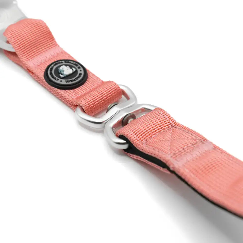 BTactical™ Nylon Frog Clip Dog Lead | Extra-Strong Anti Pull - Pretty Pink 100cm Dog Lead
