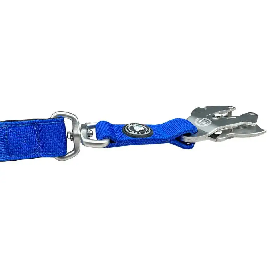 BTactical™ Nylon Frog Clip Dog Lead | Extra-Strong Anti Tangle - Royal Blue 100cm Dog Lead