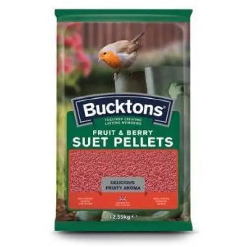 Bucktons Fruit&Berry Suet Pellets 12.55k Bird Feed