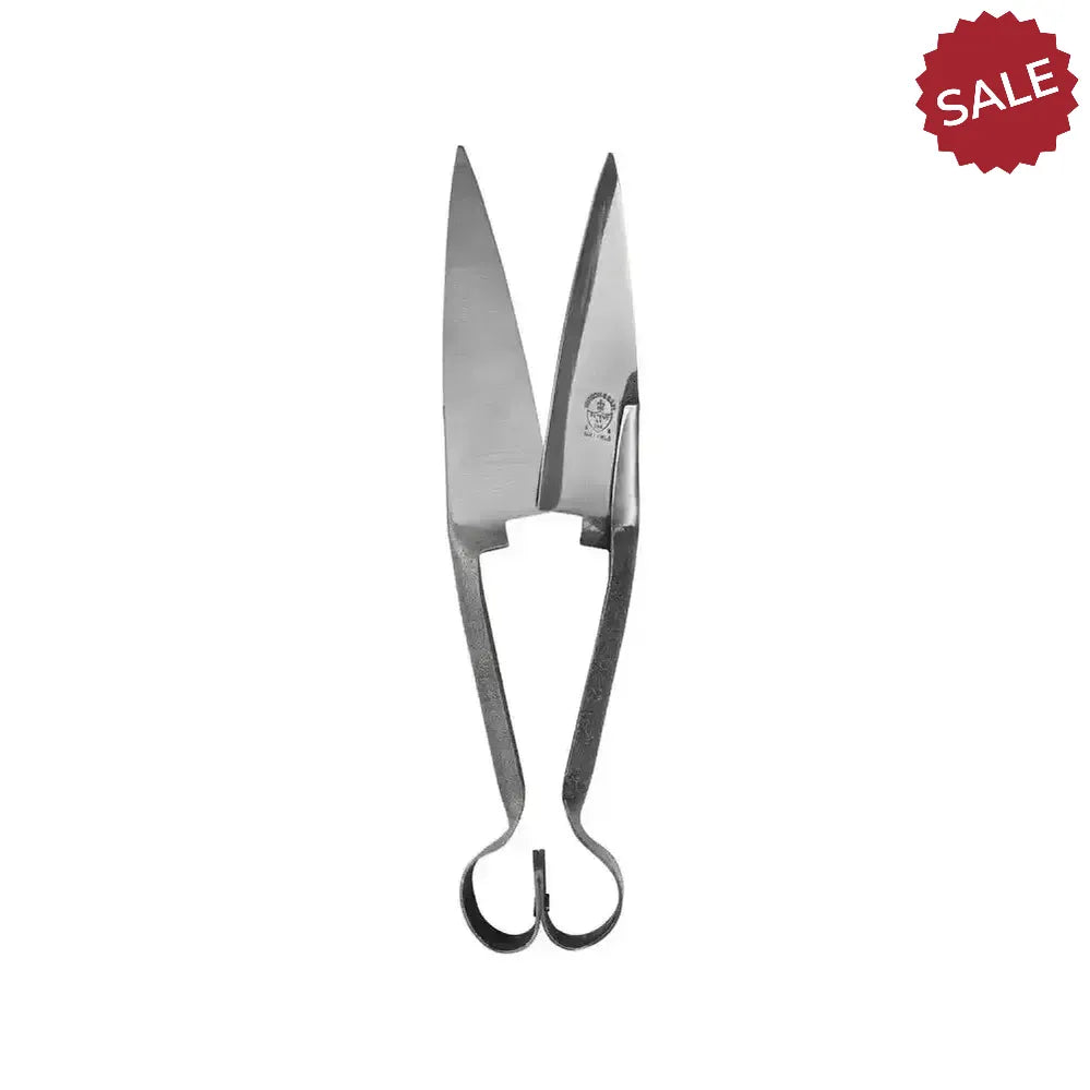 Burgon & Ball Dagging Shears Double Bow Straight Plain 3.5" New Finish Smallholder