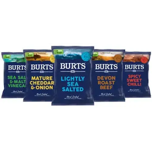 Burts Crisps Sea Salt Groceries