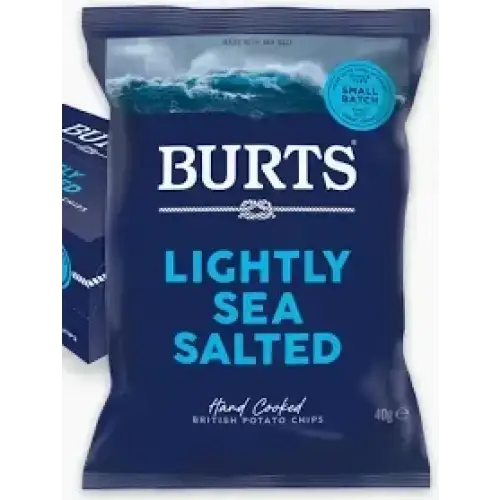 Burts Crisps Sea Salt Groceries