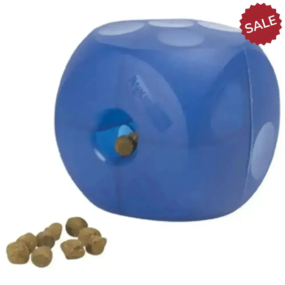 Buster Soft Cube Dog Toys Small Blue Dog Toys