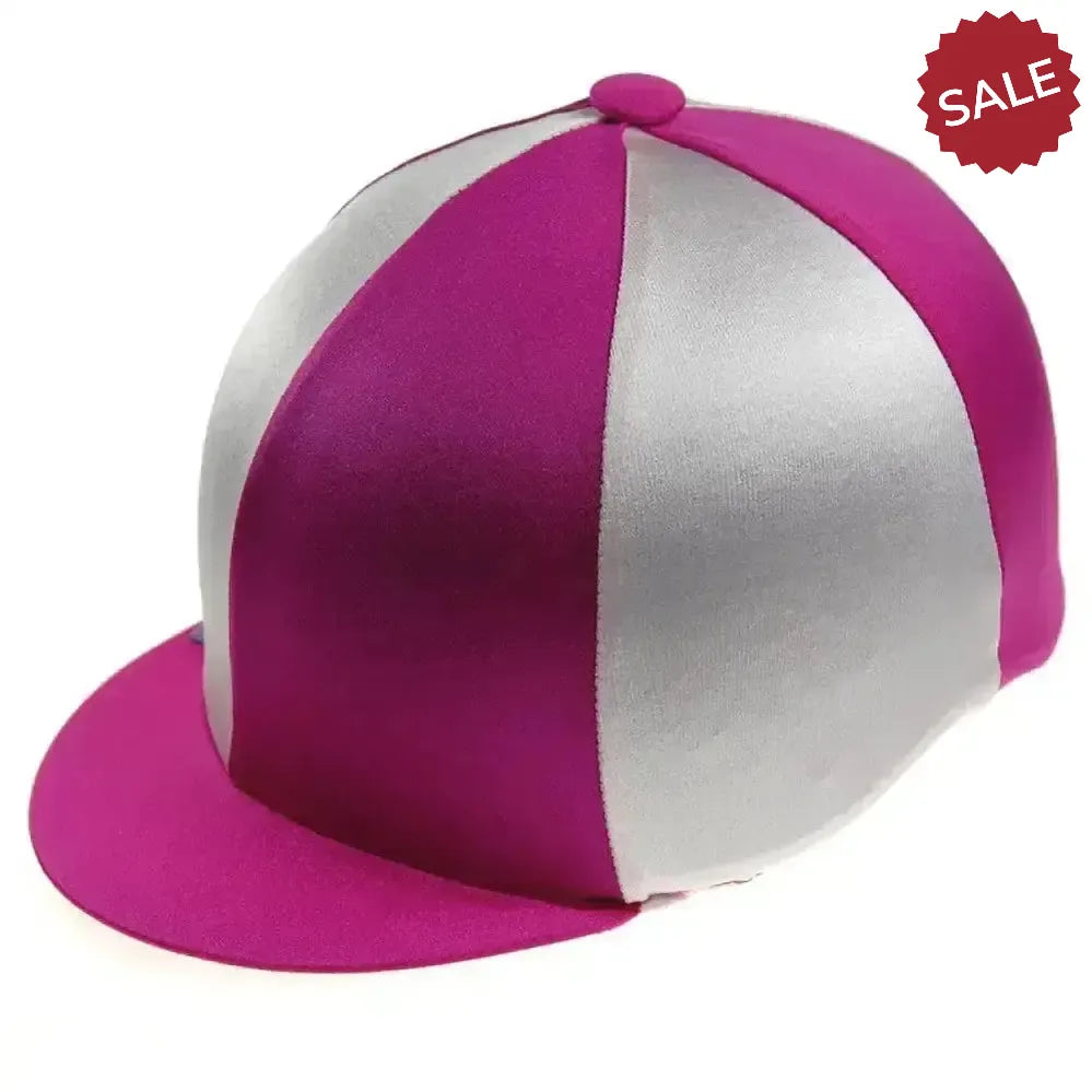 Capz Two-Tone Cap Cover Lycra Black/Red Hat Silks