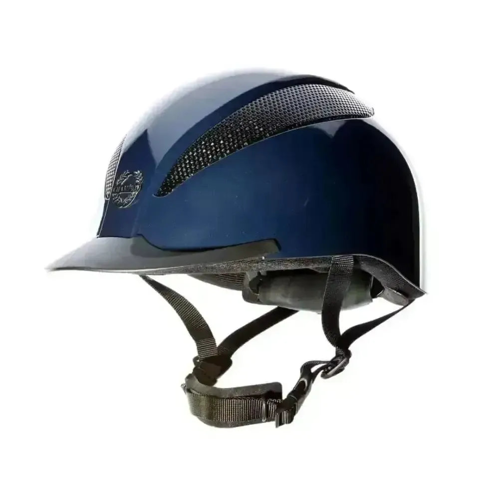Champion Air-Tech Junior Adjustable Riding Hats metallic Navy Small (52 - 54) Adjustable Riding Hats