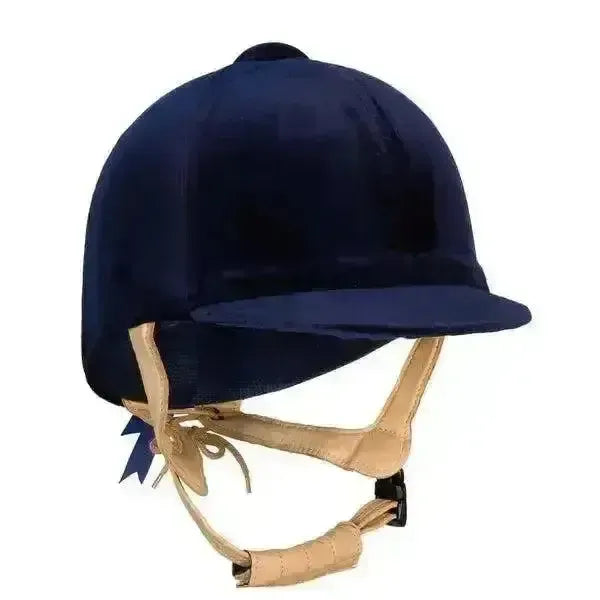 Champion CPX3000 Deluxe Velvet Riding Hats Navy 59 cm (3 Or (7 1/4) Riding Hats