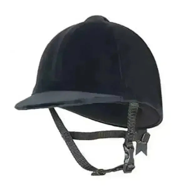 Champion CPX3000 Velvet Riding Hats - Junior Navy 51cm (00 Or 6 1/4) Riding Hats