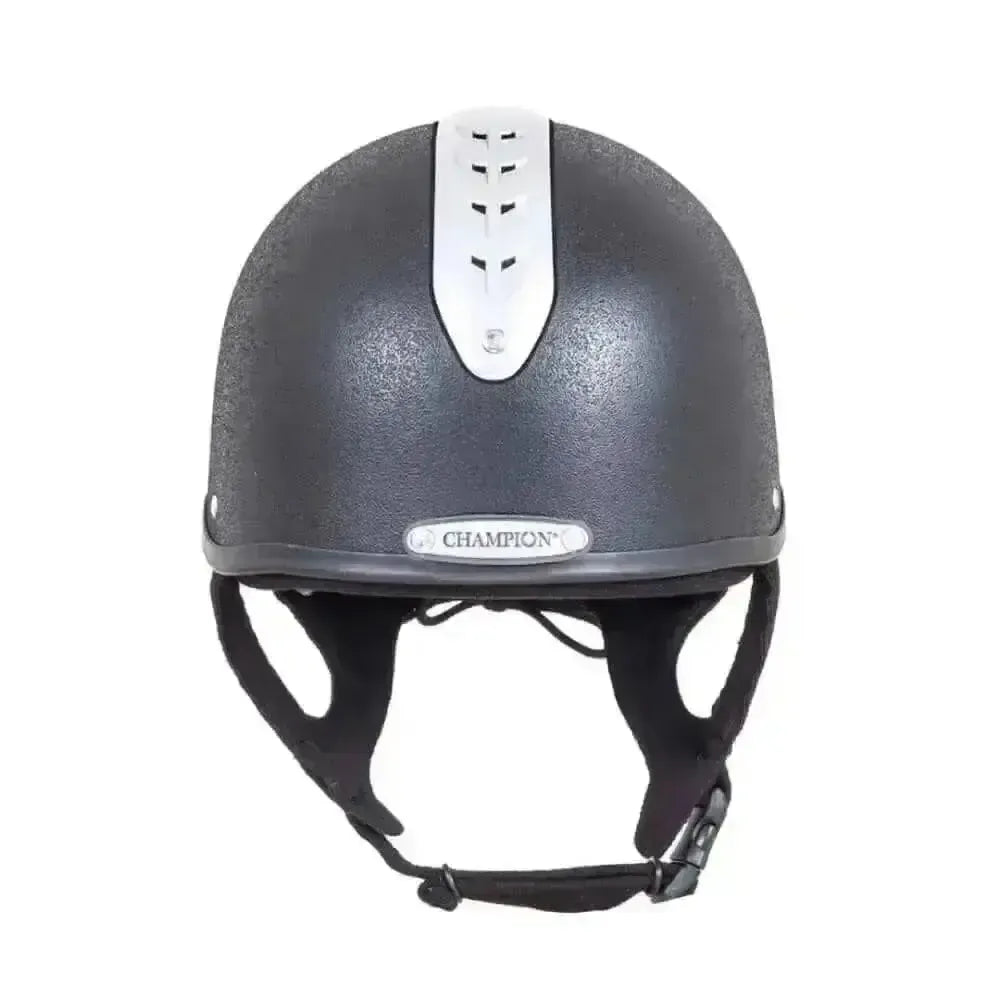 Champion REVOLVE X-Air Jockey Helmets MIPS Junior Riding Hats Black 51cm (00 Or 6 1/4) Horse Riding Helmet