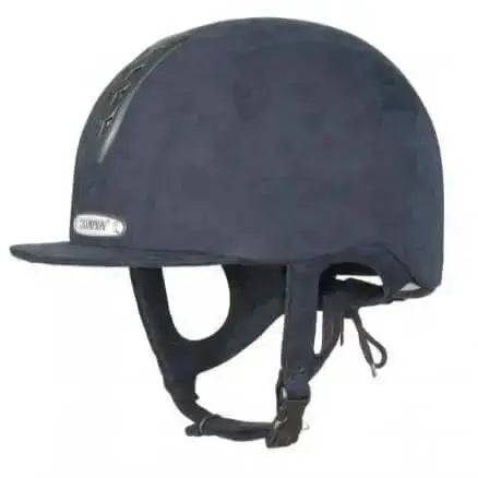 Champion X-Air Plus Riding Hats Junior Peaked Riding Helmets Black 51cm (00) Champion Equestrian Riding Hats Barnstaple Equestrian Supplies