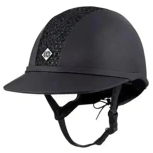 Charles Owen SP8 Sparkly Riding Hats Black 54 Riding Hats