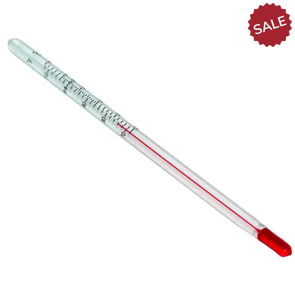 Chicktec Glass Stem Thermometer 6" Incubators