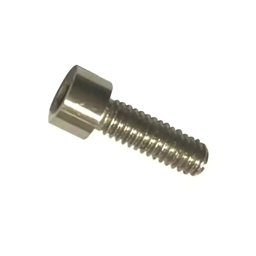 Shiny chrome-plated hex socket head screw with threaded shaft for clipperman blade comb comb locator pin use