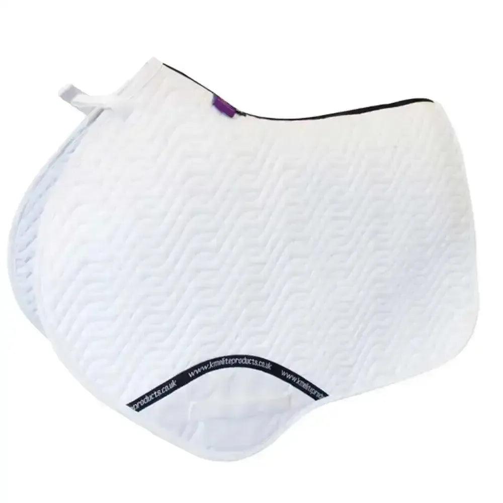 Close Contact Saddle Pad White White Large (Full) Saddle Pads