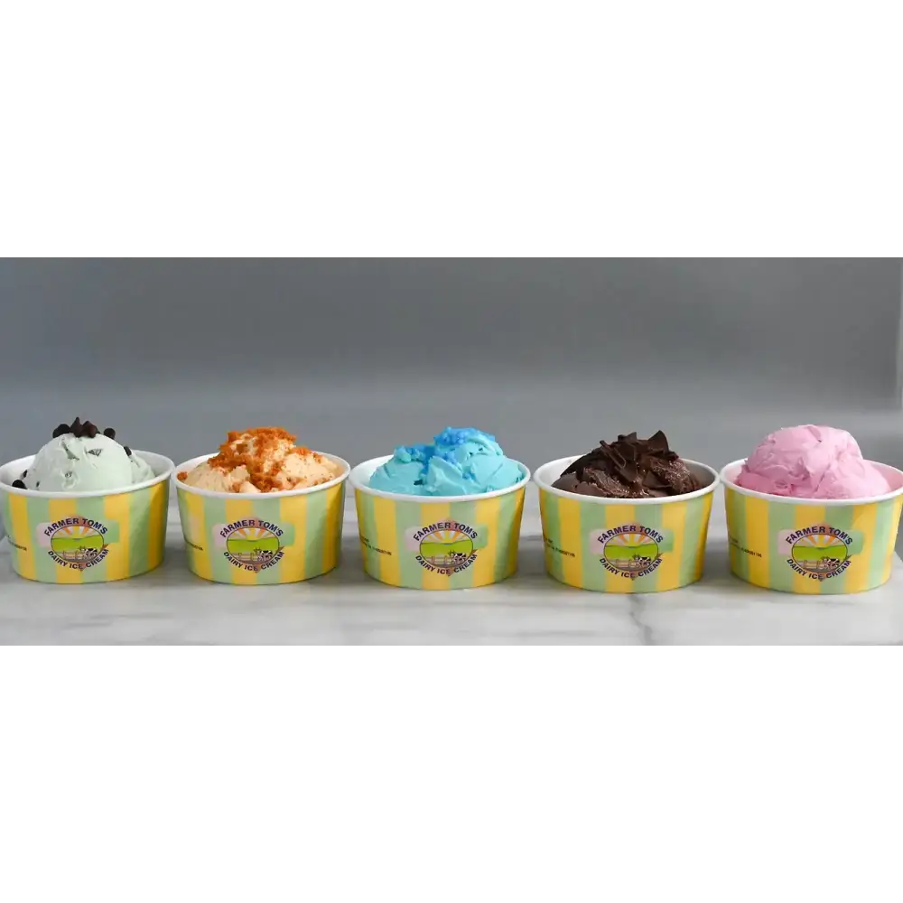 Farmer Toms Ice Cream Small Tubs Clotted Cream Vanilla dairy
