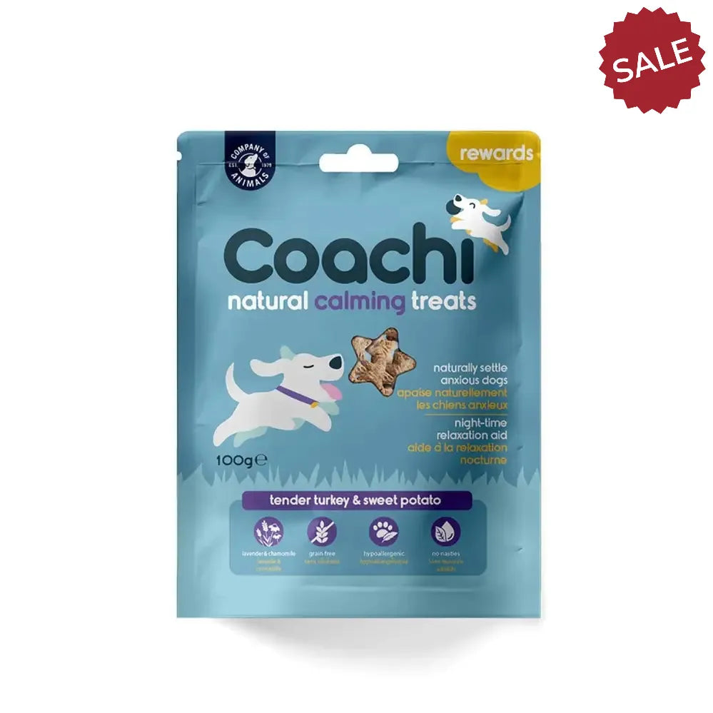 Coachi Natural Calming Treats 100g Pet Calmers