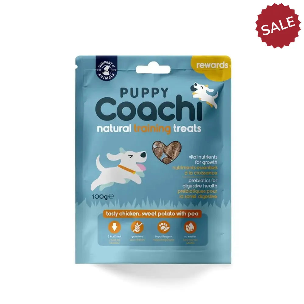 Coachi Puppy Natural Training Treats 100g Dog Treats