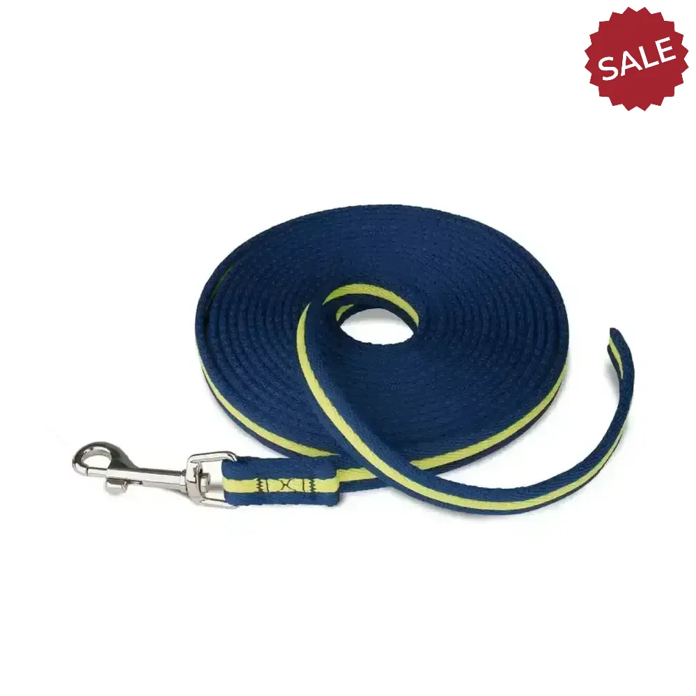 Coachi Training Line 5 m Navy/Lime Dog Lead