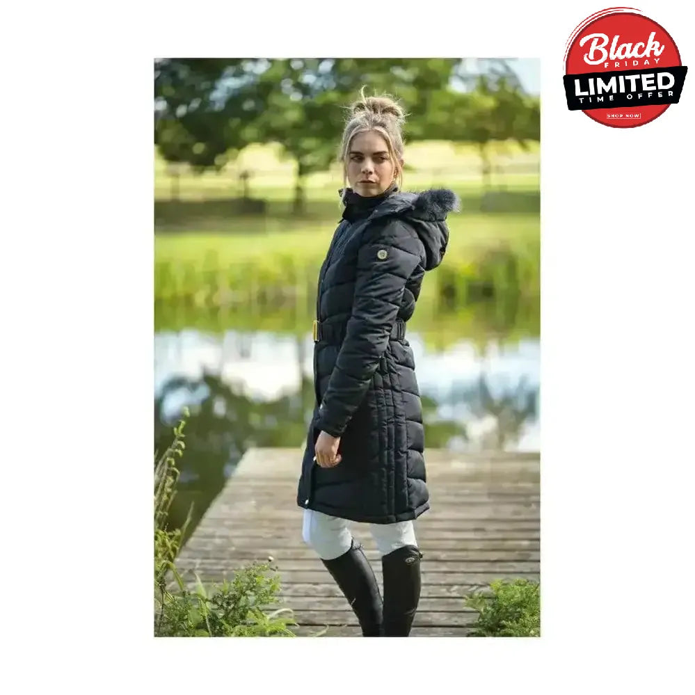 Coldstream Branxton Long Quilted Coat Fern Green X Small Outdoor Coats