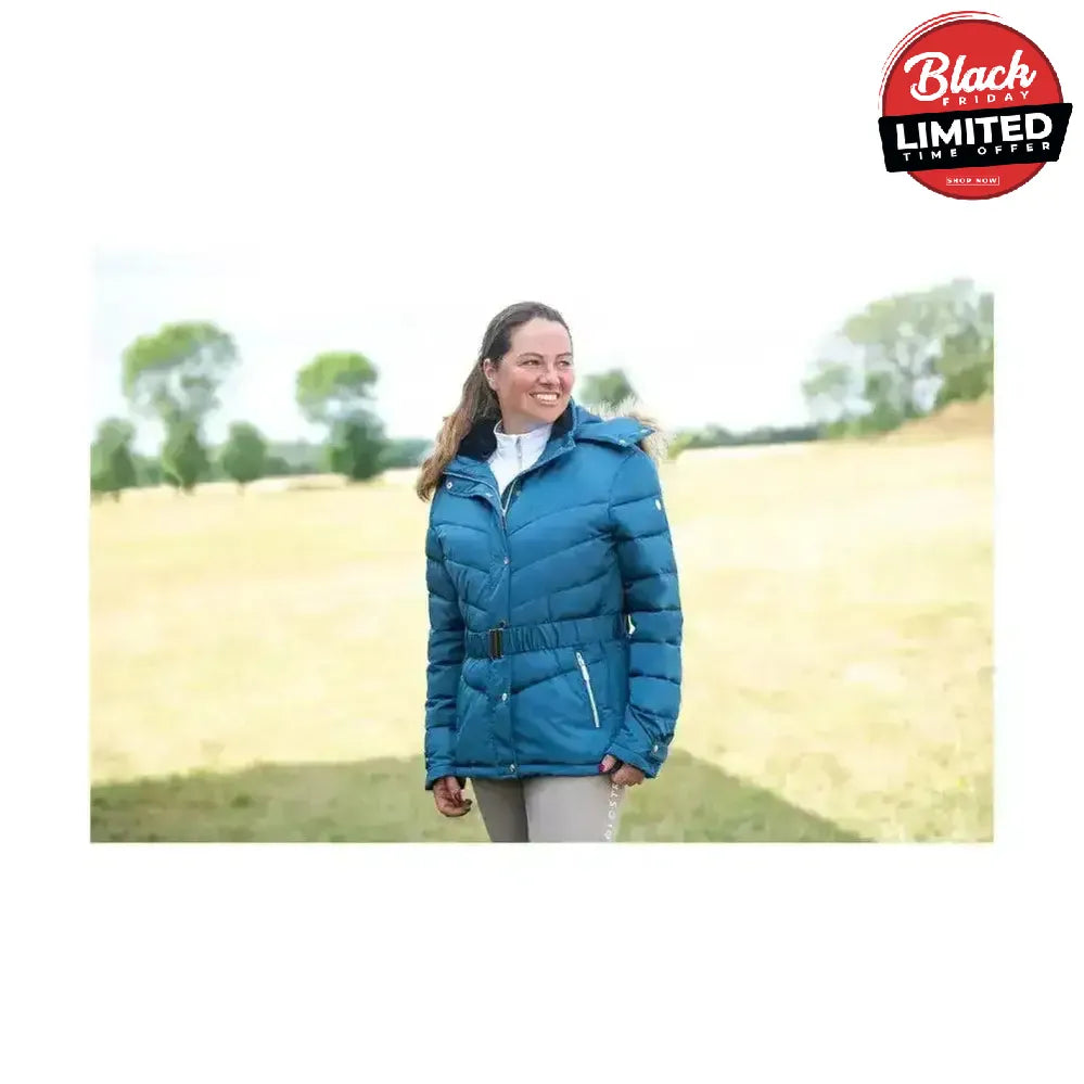 Coldstream Cornhill Quilted Coat Cool Slate Blue Cool Slate Blue X Small Outdoor Jackets