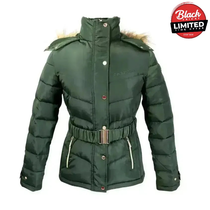 Coldstream Cornhill Quilted Coat Fern Green Ferngreen X Small Outdoor Jackets