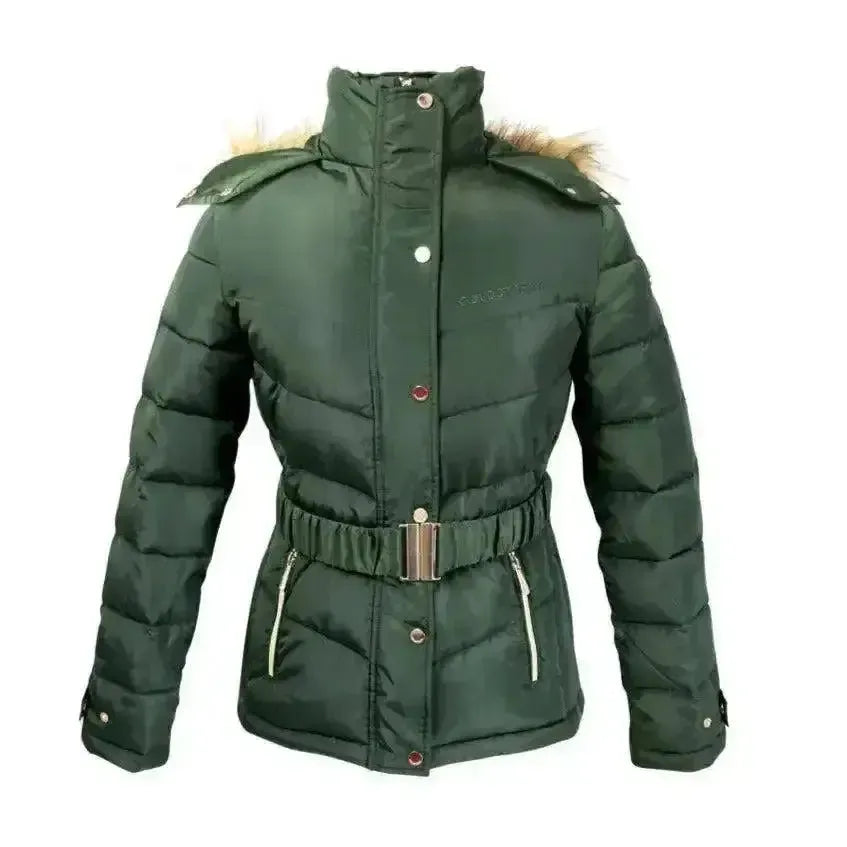 Coldstream Cornhill Quilted Coat Fern Green Ferngreen X Small Outdoor Jackets
