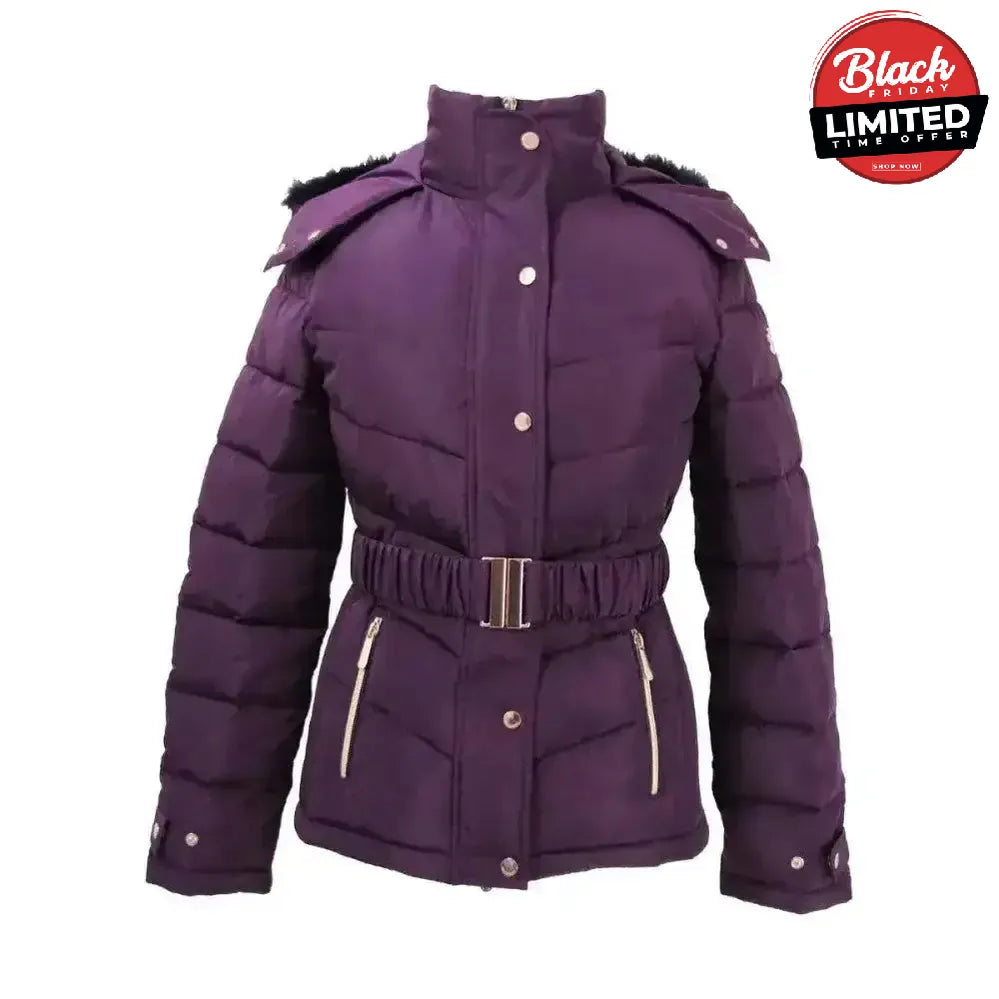 Coldstream Cornhill Quilted Coat Mulberry Purple mulberry Purple X Small Outdoor Jackets