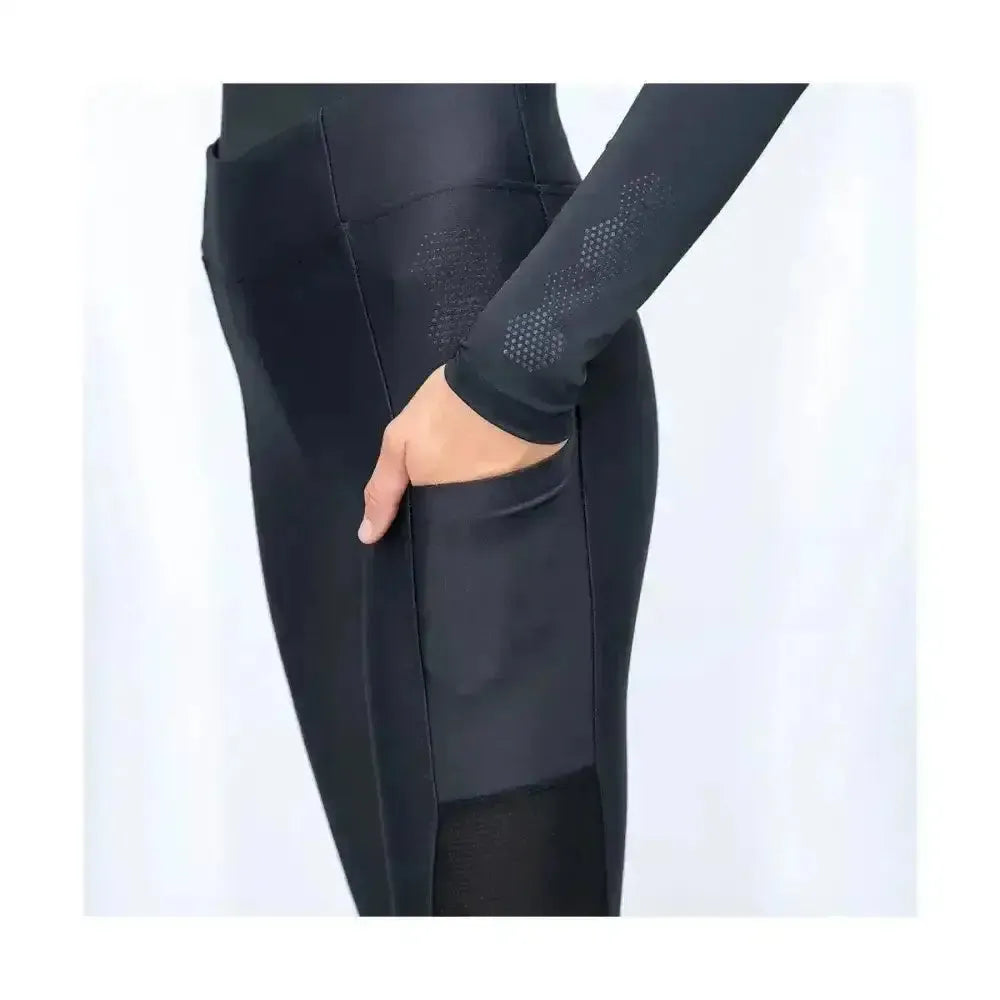 Coldstream Ednam Riding Tights Black Black Large Riding Tights