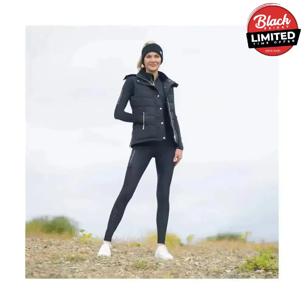 Coldstream Ednam Riding Tights Black Black Large Riding Tights