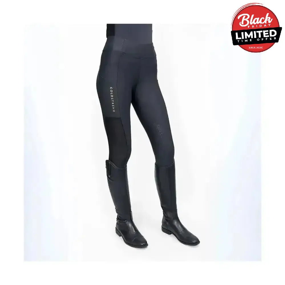 Coldstream Ednam Riding Tights Black Black Large Riding Tights