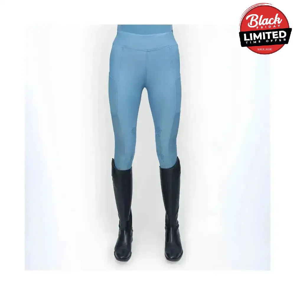 Coldstream Ednam Riding Tights Slate Blue Slate Blue X Small Riding Tights