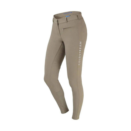 Coldstream Kilham Competition Breeches Taupe Taupe-34  -  Barnstaple Equestrian Supplies