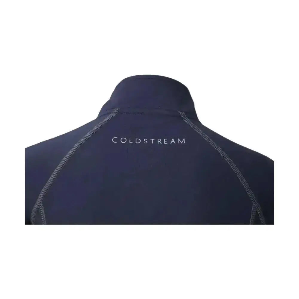 Dark navy blue coldstream lennel base layer wetsuit with high collar and gray stitching best-selling lennel base