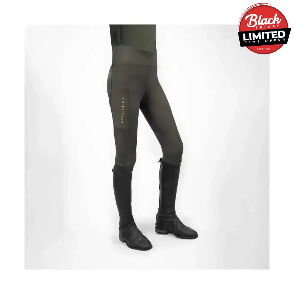 Coldstream Next Generation Ednam Riding Tights Fern Green Ferngreen 5-6 Years Riding Tights