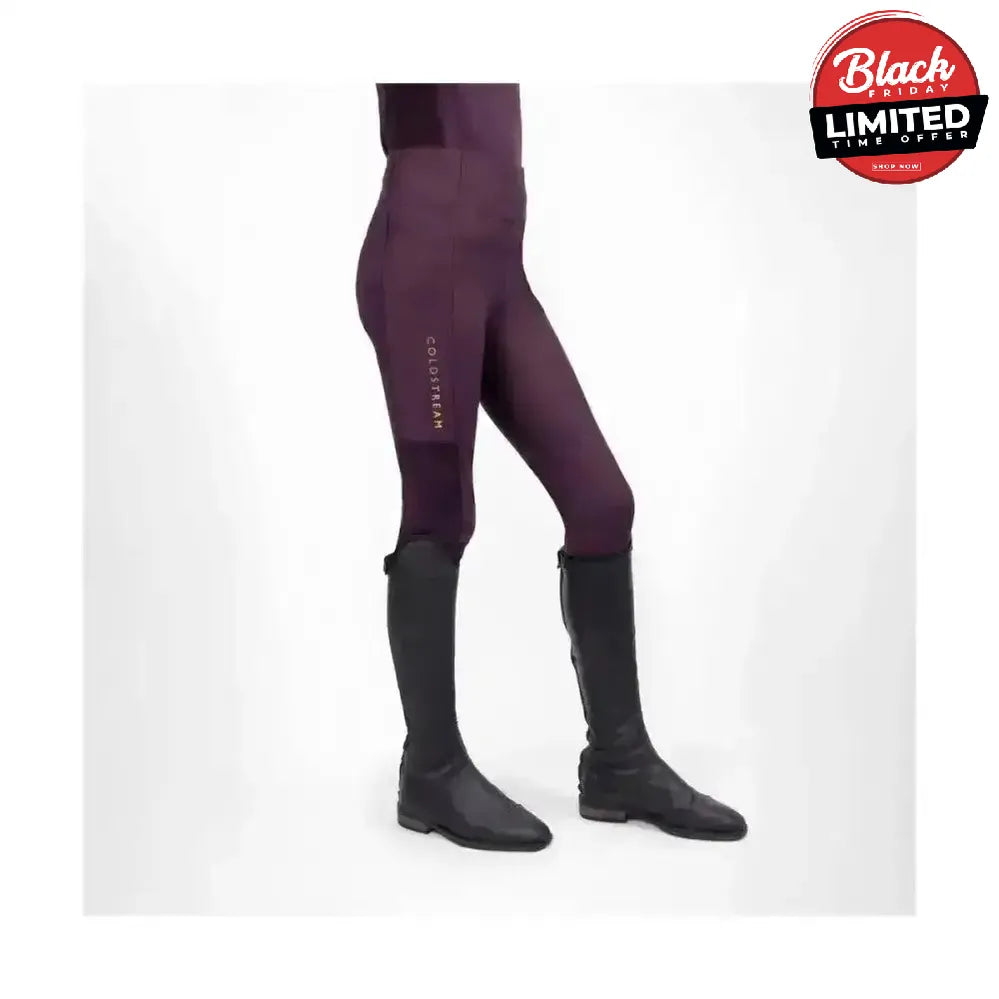 Coldstream Next Generation Ednam Riding Tights Mulberry Purple mulberry Purple 5-6 Years Riding Tights
