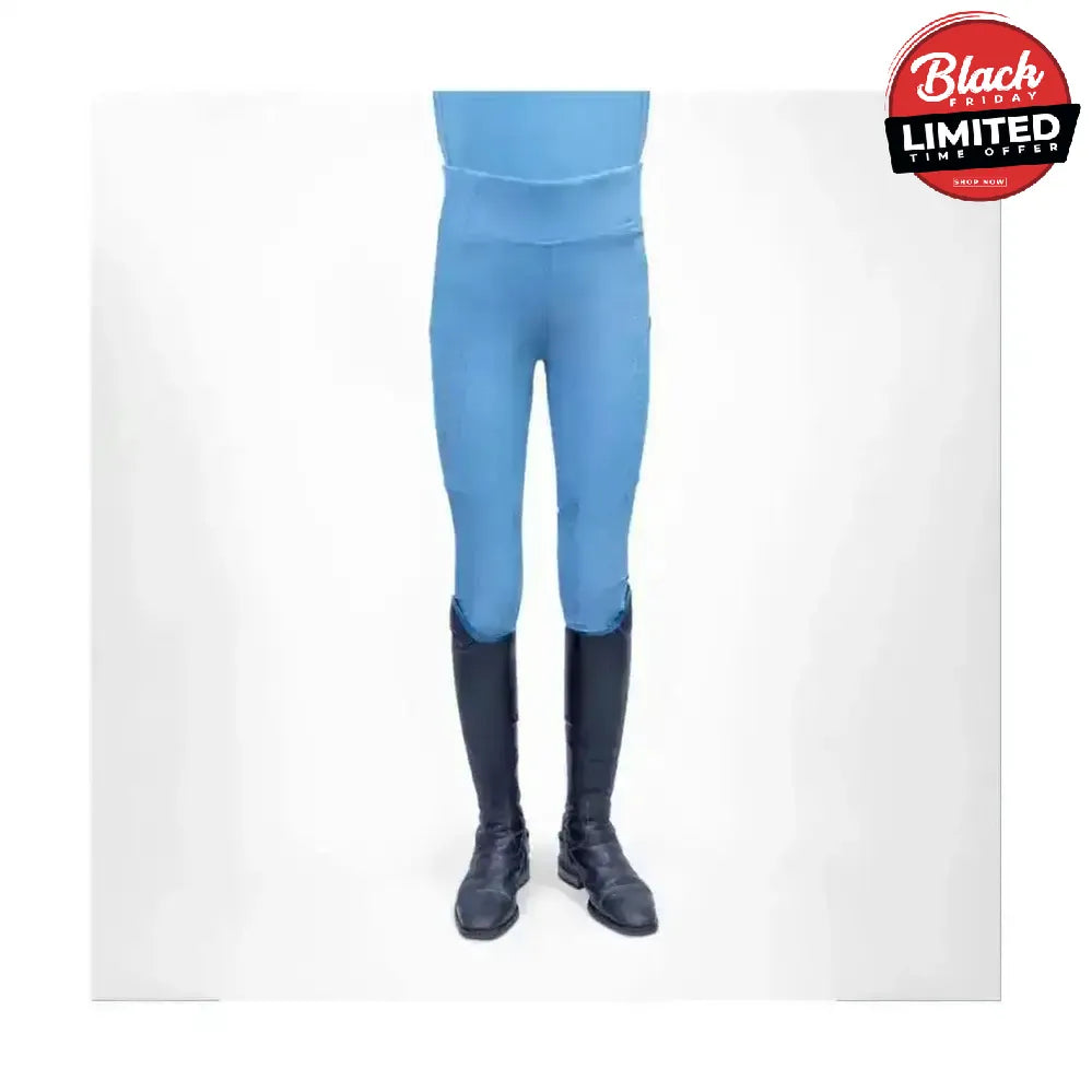 Coldstream Next Generation Ednam Riding Tights Slate Blue Slate Blue 5-6 Years Riding Tights