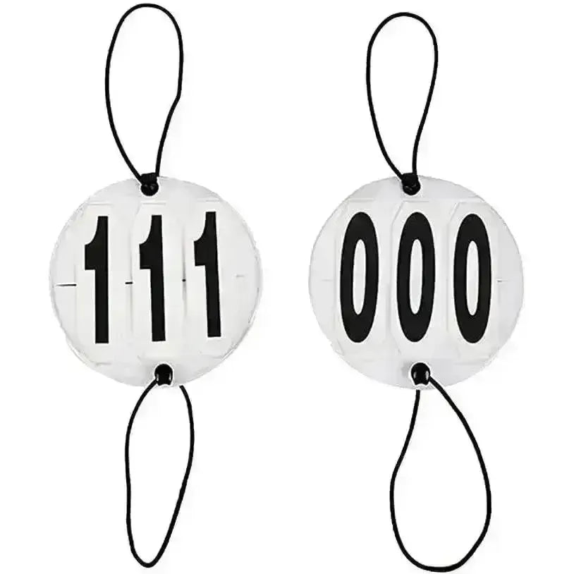 Competitor Number Discs 3 Digits Competition Accessories