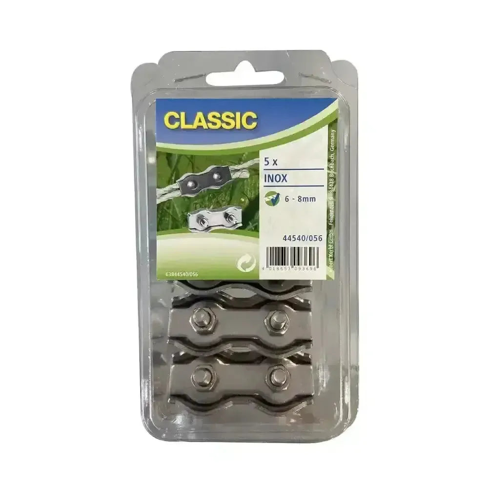 Corral Rope Connector Stainless Steel 5 Pack Electric Fencing