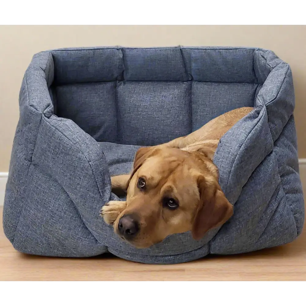 Country Dog Heavy Duty Rectangular High Sided Waterproof Dog Beds