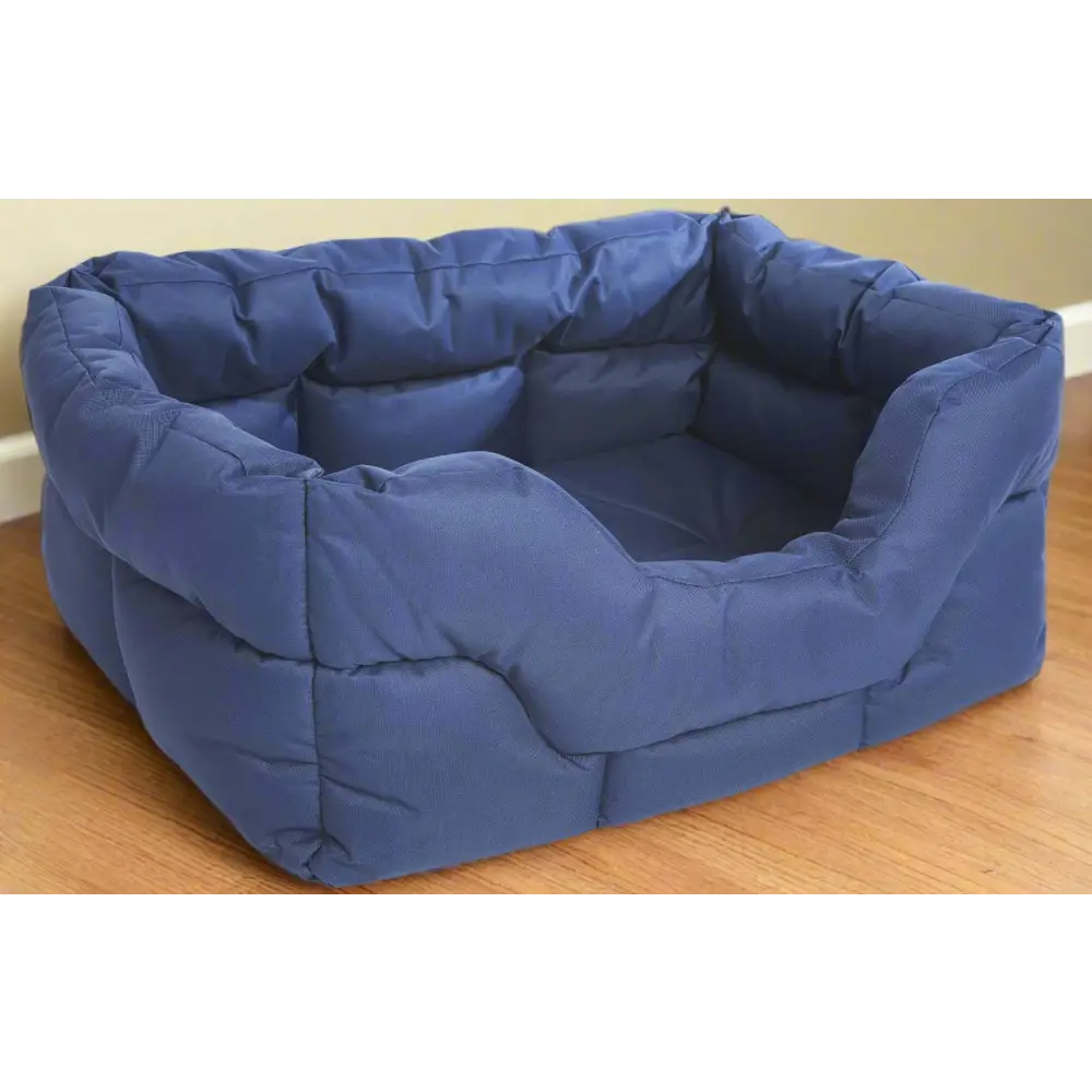 Country Dog Heavy Duty Rectangular High Sided Waterproof Dog Beds