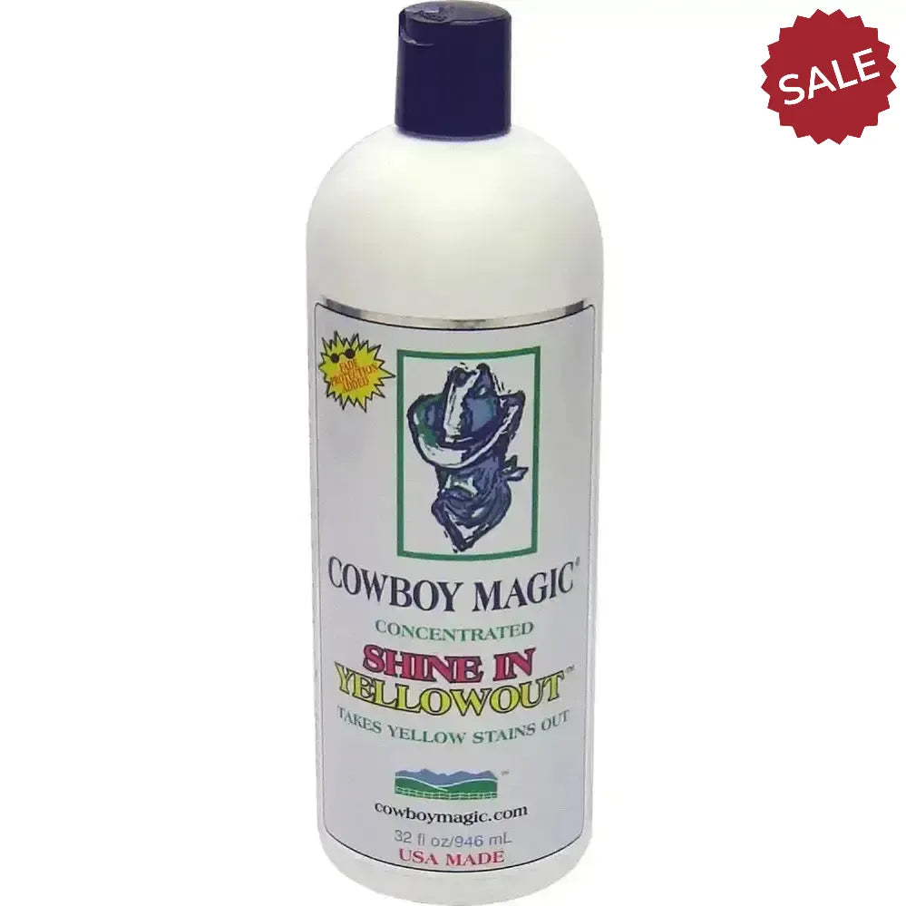 Cowboy Magic Yellowout Stain Removing Shampoos 16oz Stain Remover