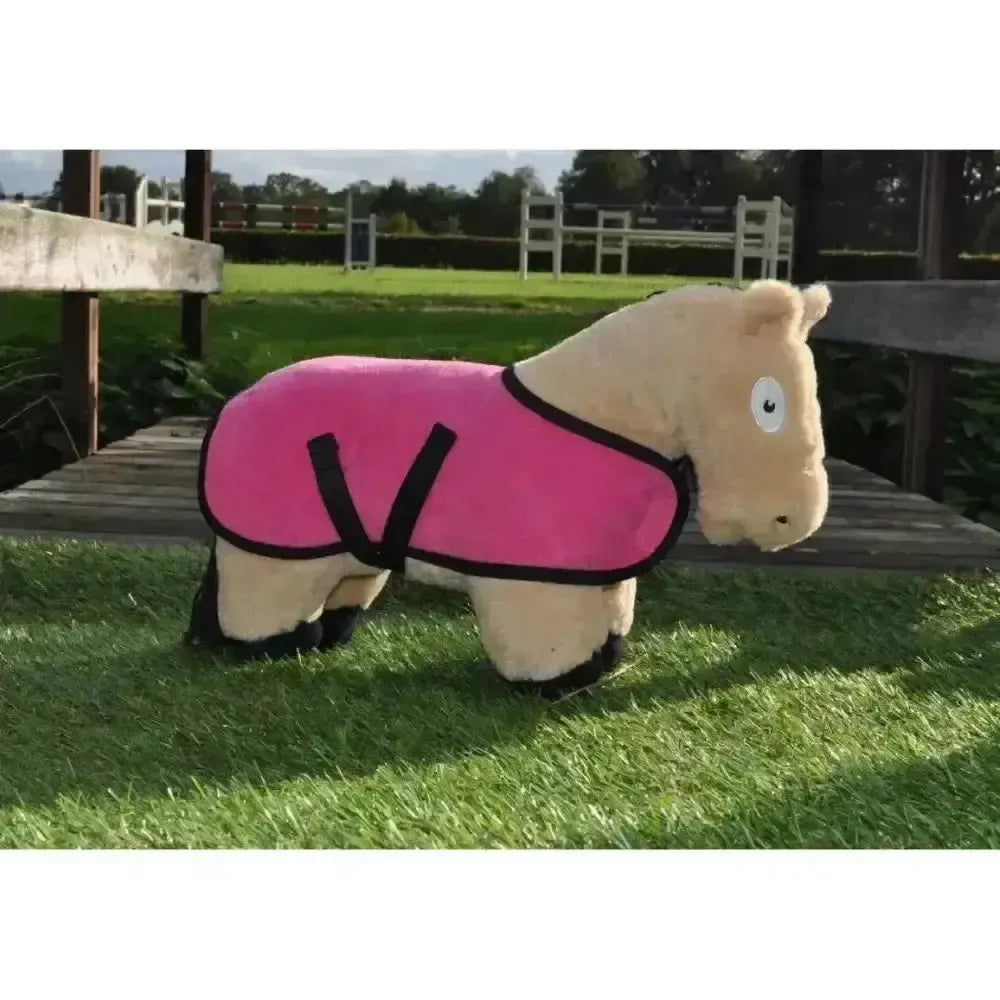 Crafty Ponies Fleece Rugs Red Toy Pony