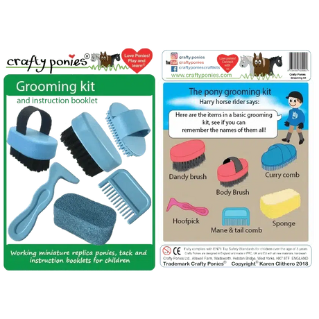 Crafty Ponies Grooming Kit  Toy Pony Barnstaple Equestrian Supplies
