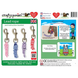 Crafty Ponies Lead Ropes  Toy Pony Barnstaple Equestrian Supplies