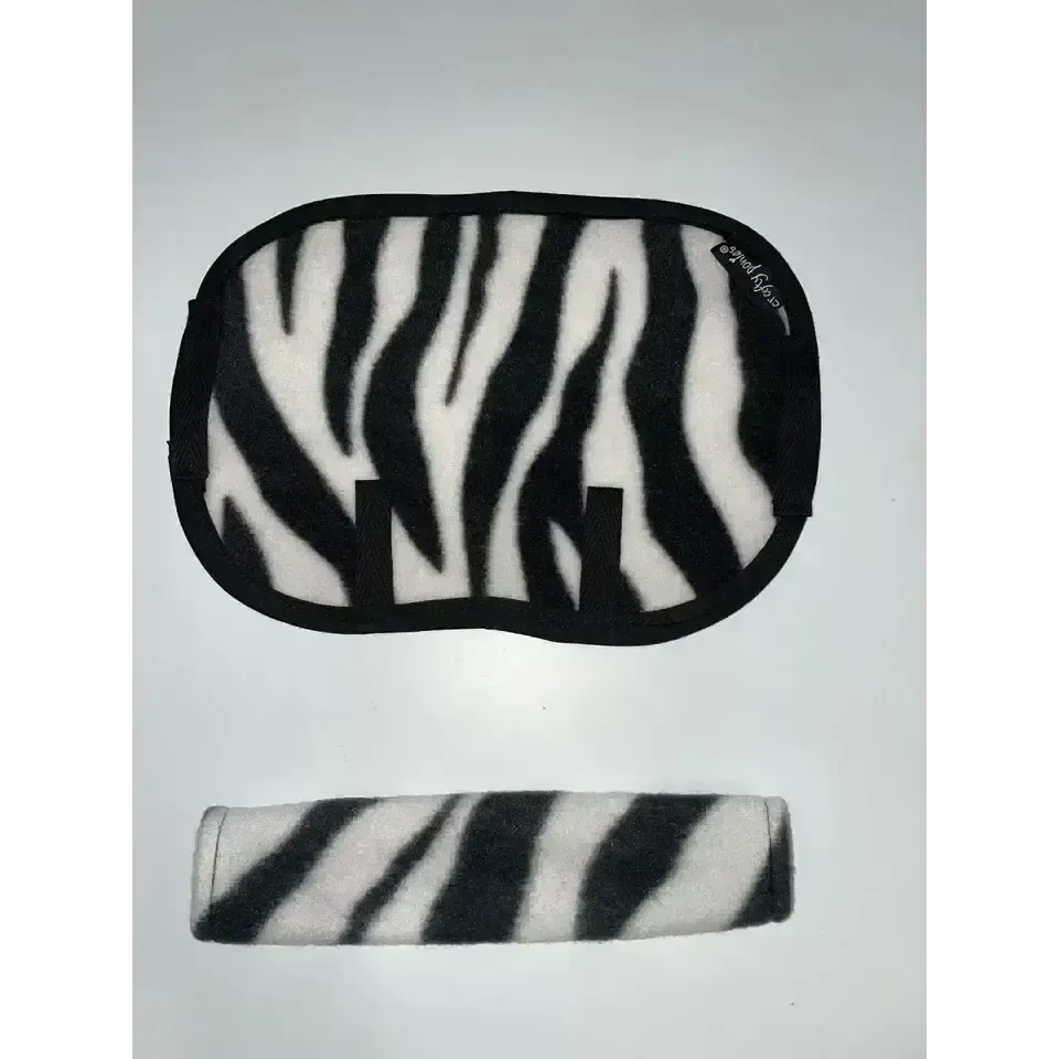 Crafty Ponies Saddle Cloth and Girth Sleeve Toy Pony Zebra Toy Pony