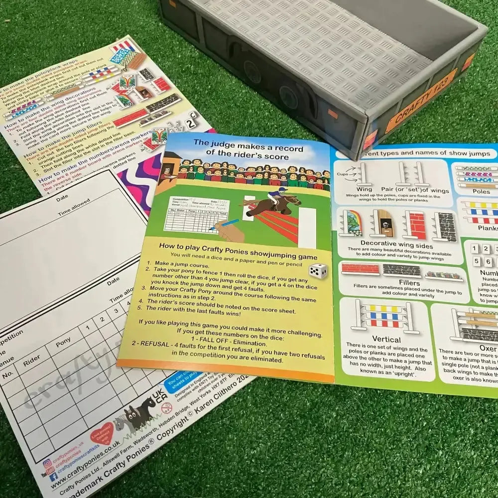 Crafty Ponies Show Jumping Set Toy Pony Accessories