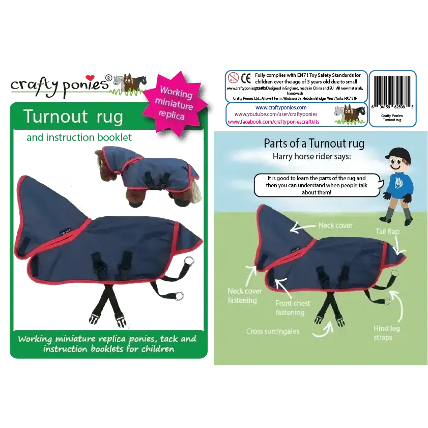 Crafty Ponies Turnout Rug Toy Pony